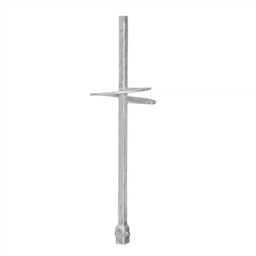 1 3/4 Round Corner Square Forlengelse med Helix